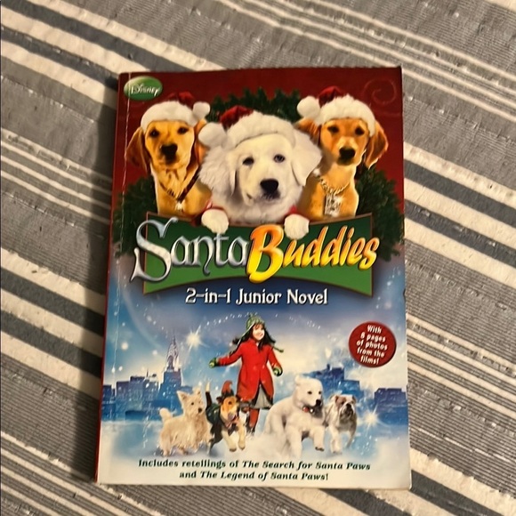 Disney Other - Disney Santa Buddies 2-in-1 Junior Novel Book